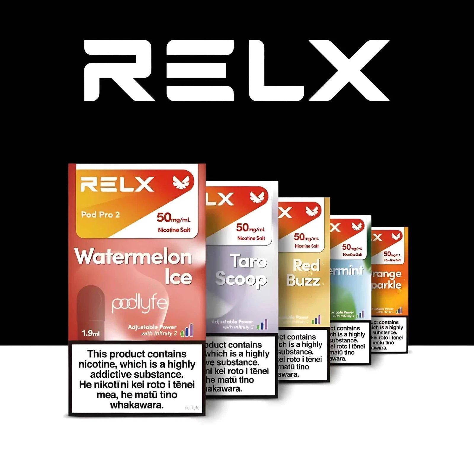 RELX六代煙彈|32種口味推薦|1.9 ml*3顆|通用4/5/6代主機|原廠正品:圖片 4